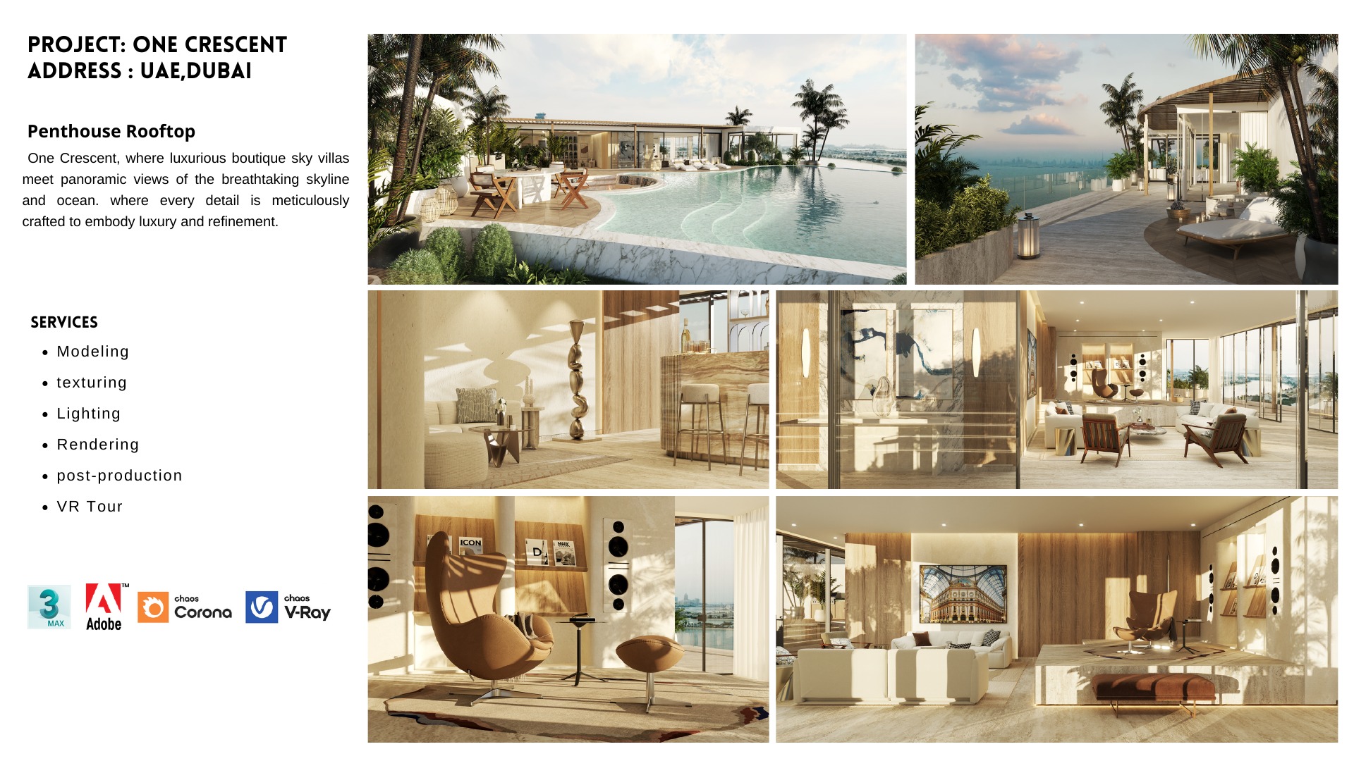 One Crescent portfolio page 6 of 6